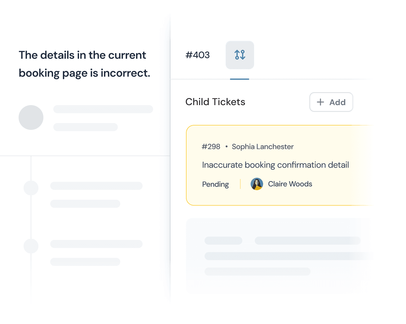 Verknüpfte Tickets